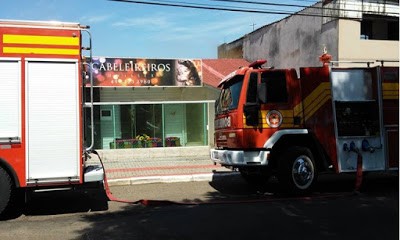 Incêndio na rua General Osório em Chapecó