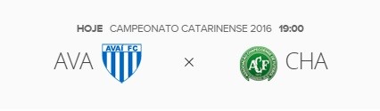 Avaí e Chapecoense duelam pela liderança do Catarinense