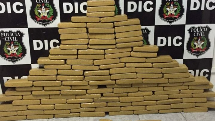 Polícia apreende 115kg de maconha em chácara em Chapecó no Santa Luzia