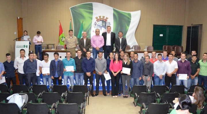 Novos alunos da Guarda Municipal são formados em Chapecó
