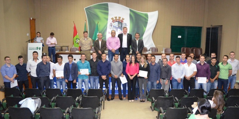 Novos alunos da Guarda Municipal são formados em Chapecó