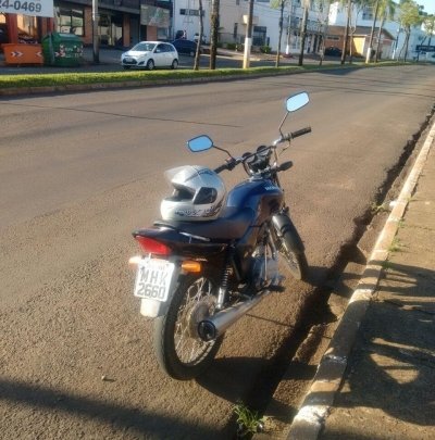 Homem alega ter comprado moto sem saber que era furtada bairro Palmital