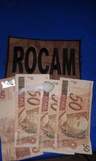 ROCAM apreende adolescente com cocaína e moeda falsa no Cristo Rei