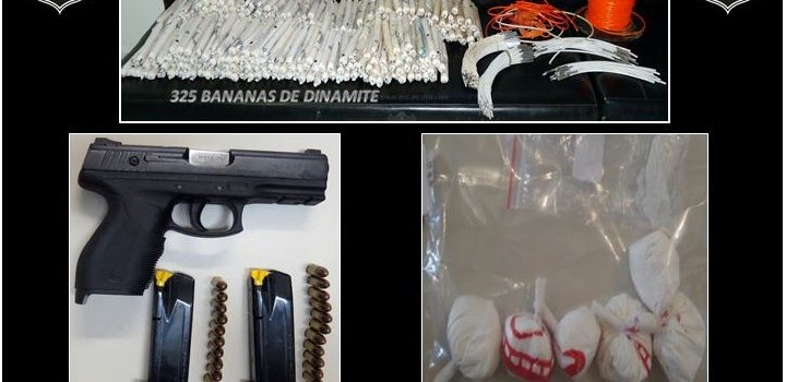 Polícia Civil prende homem condenado que havia sido flagrado com bananas de dinamite em SMO