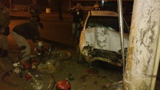 Motoristas embriagados são presos após acidente no São Cristóvão
