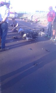 Mulher morre em acidente com motocicleta em Guatambu