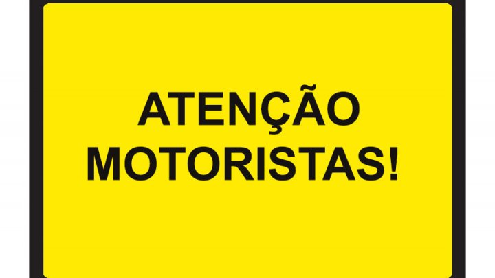 ATENÇÃO MOTORISTAS! Alterações HOJE no trânsito…