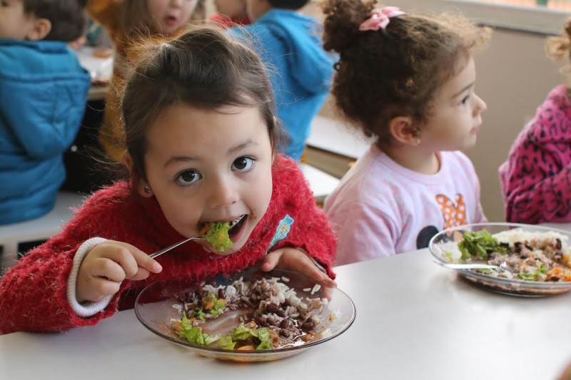 Dia do alimento orgânico reúne alunos de produtores familiares