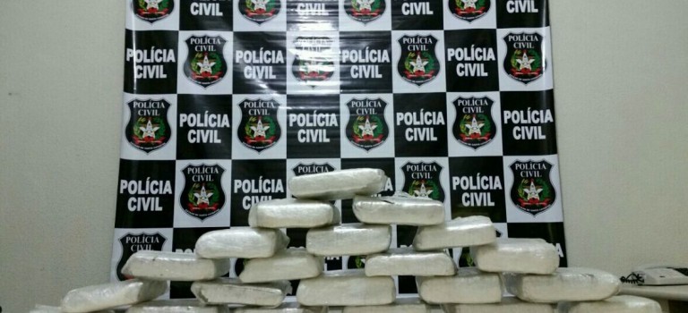 Morador de Chapecó é preso por tráfico de drogas
