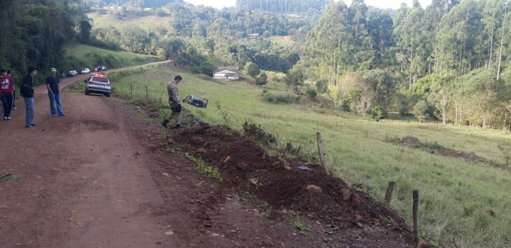 Acidente faz vítima fatal no interior de Quilombo  