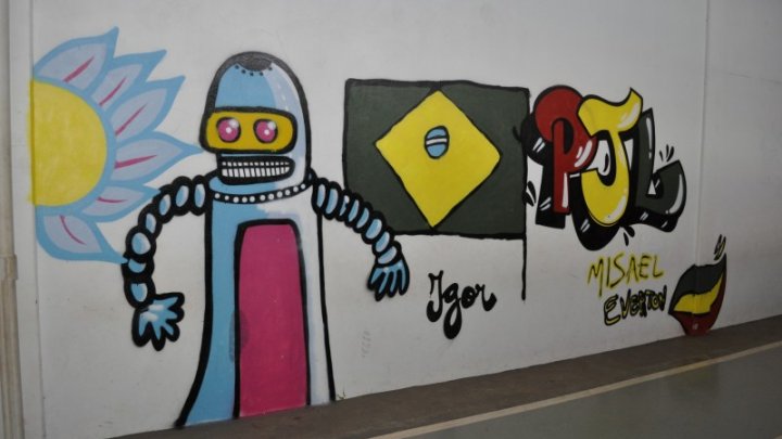 Oficina gratuita de Grafite para adolescentes