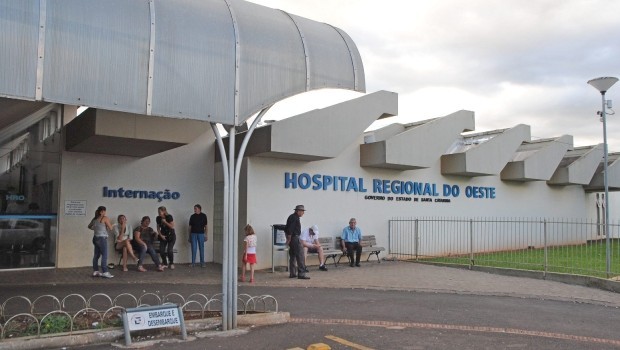 Hospital Regional do Oeste tem um déficit de R$ 7,5 milhões por mês