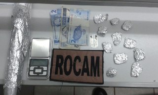 ROCAM apreende drogas e prende homem por suspeita de tráfico no Passo dos Fortes