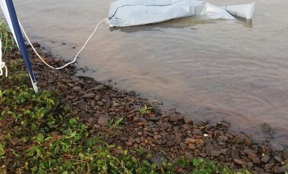 Pescadores encontram corpo de Fabiano Stobe próximo do vertedouro