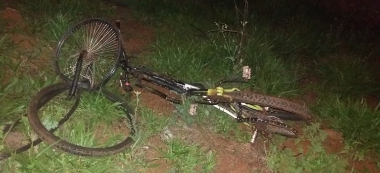 Ciclista morre atropelado na 282 em Pinhalzinho