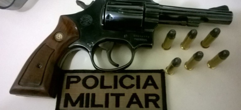 Polícia apreende arma na Linha Maidana em águas de Chapecó