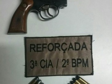 Mais uma arma apreendida em operações preventivas da PM de Chapecó