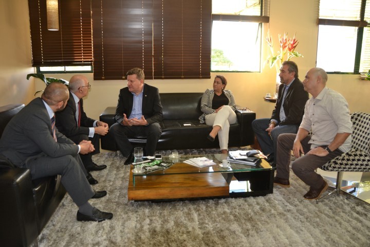 Embaixador e Cônsul da Colômbia visitam Chapecó
