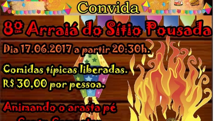 8º Arraiá do Camping Sítio Pousada