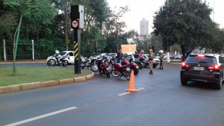 Chapecó- Policia Militar realiza operação preventiva