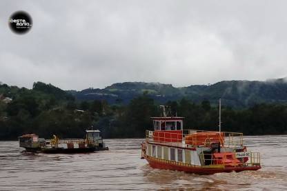 ITAPIRANGA: Travessia da Balsa é interrompida temporariamente