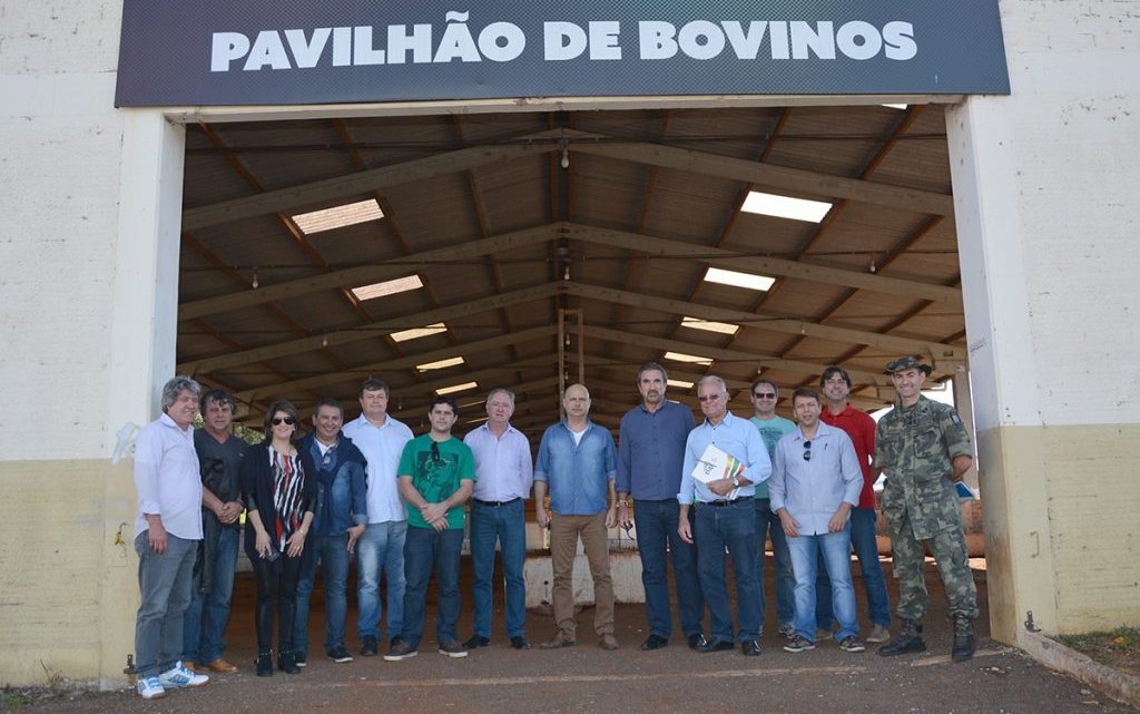 Comissão Central Organizadora avalia estrutura do parque da EFAPI