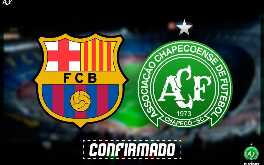 Amistoso entre Chapecoense x Barcelona está confirmado