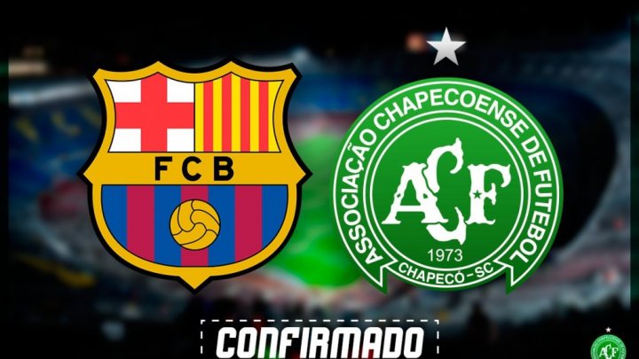 Amistoso entre Chapecoense x Barcelona está confirmado