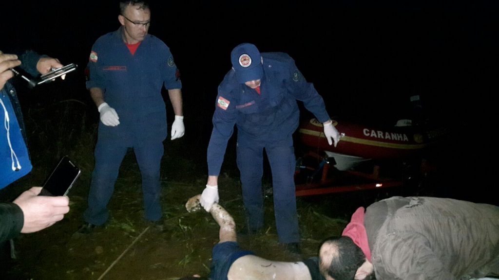 Corpo encontrado em rio é de possível suspeito de assassinar sua propria mulher