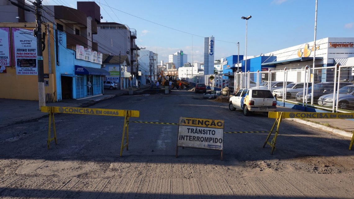 Obras do Recape alteram o trânsito em Chapecó