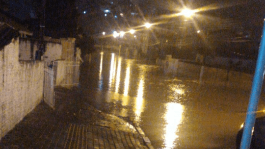 Chuva forte volta a atingir SC e agrava situação de Lages, na Serra
