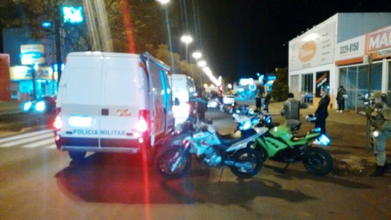 Operação de trânsito apreende sete automóveis e onze motocicletas em Chapecó