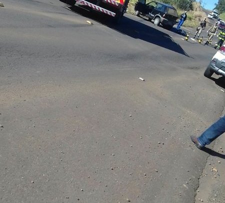 Motociclista morre após colisão com carro na SC-155 entre Seara e Itá