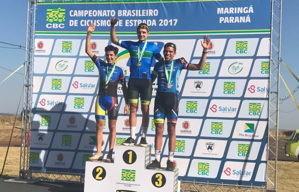Atleta chapecoense é campeão brasileiro de ciclismo