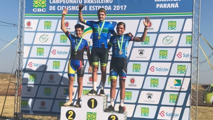 Atleta chapecoense é campeão brasileiro de ciclismo