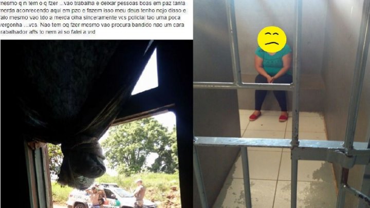 Mulher ofende Polícia Militar no Facebook e é detida