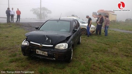 Colisão na SCT-480 deixa uma pessoa ferida em Chapecó