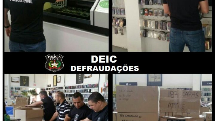 DEIC REALIZA BUSCA E APREENSÃO EM EMPRESA DE CHAPECÓ