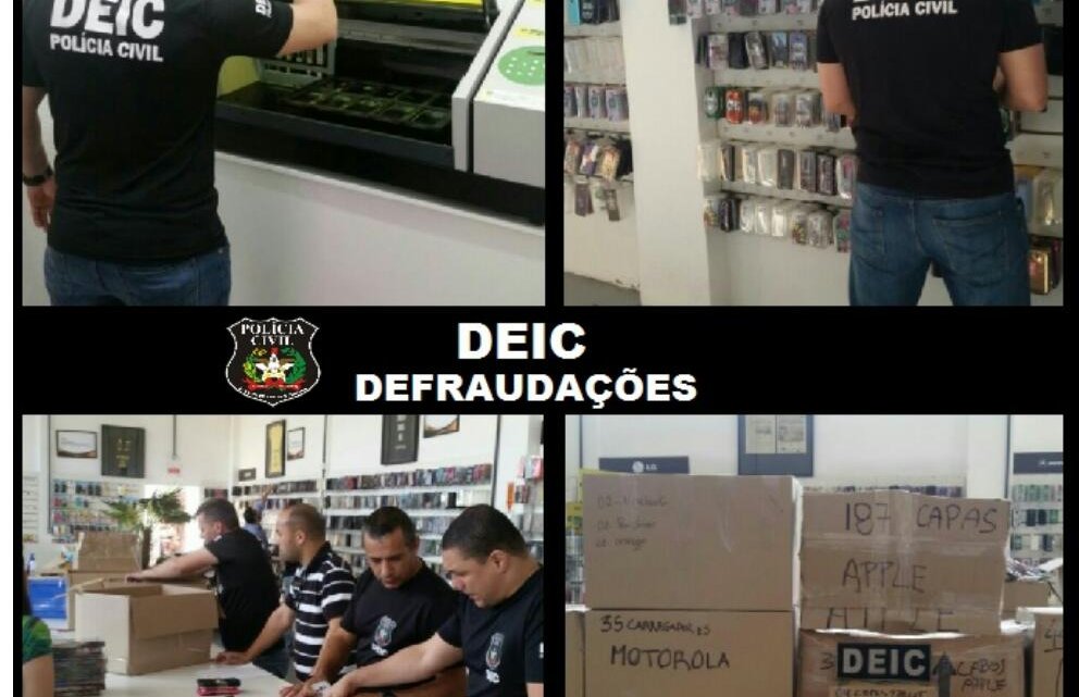 DEIC REALIZA BUSCA E APREENSÃO EM EMPRESA DE CHAPECÓ