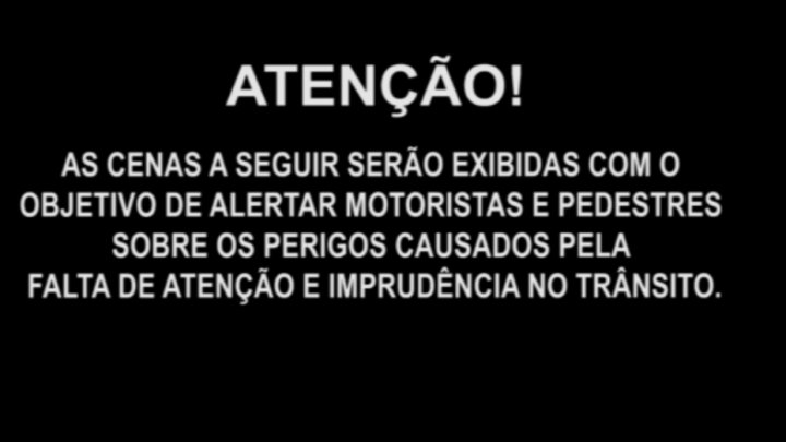 SEMANA DO TRÂNSITO: PM DIVULGA VÍDEO DE ATROPELAMENTOS EM CHAPECÓ