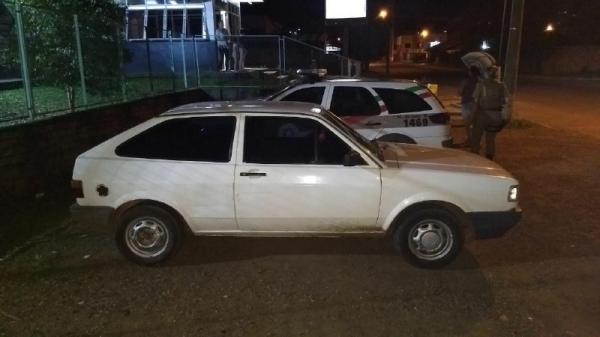 PM recupera veículo furtado antes do proprietário perceber o furto em Chapecó