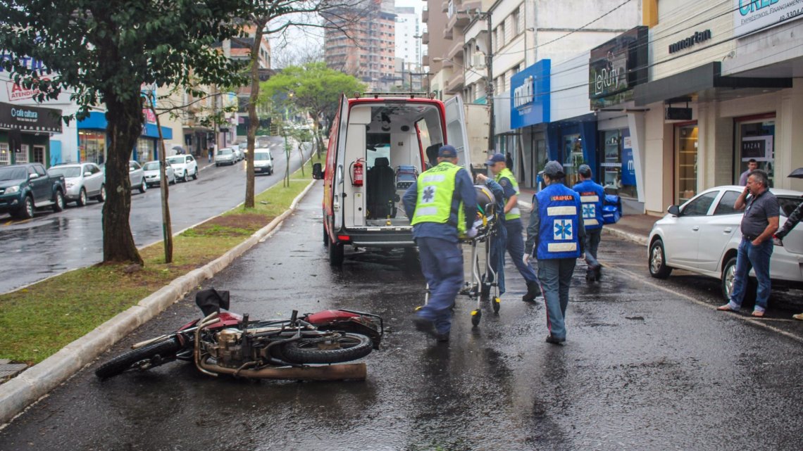 CHUVA E TRÂNSITO: CHAPECÓ REGISTRA DIVERSOS ACIDENTES NESTA MANHÃ