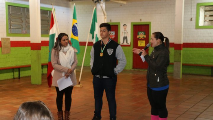 Aluno da Rede Municipal representa Santa Catarina nos jogos escolares