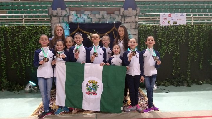 Ginástica de Chapecó participa do Campeonato Estadual Infantil