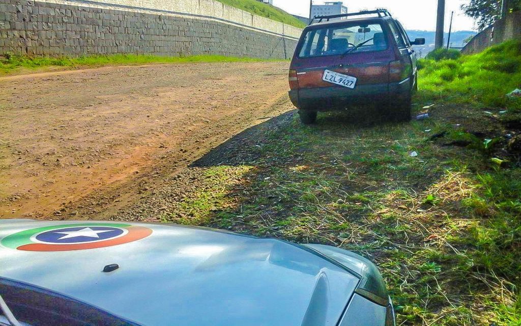 CARRO FURTADO É ENCONTRADO PELA PM DE CHAPECÓ