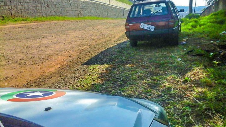 CARRO FURTADO É ENCONTRADO PELA PM DE CHAPECÓ