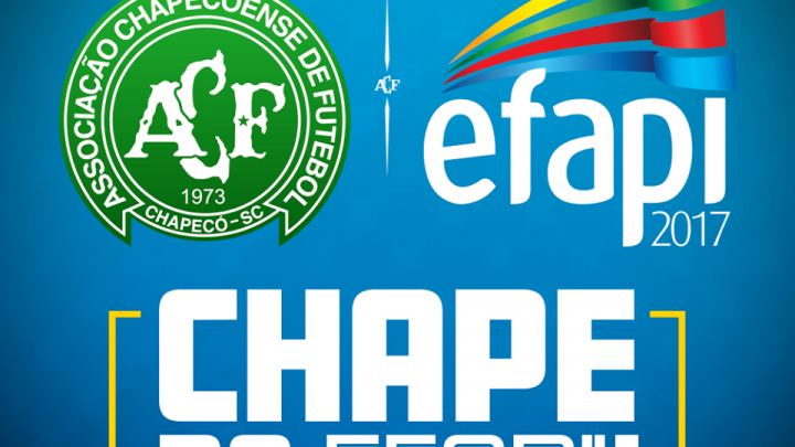 Chape terá stand na EFAPI 2017