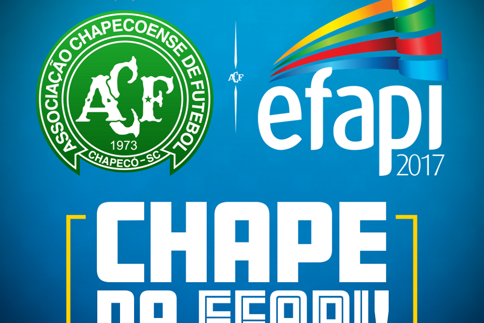 Chape terá stand na EFAPI 2017