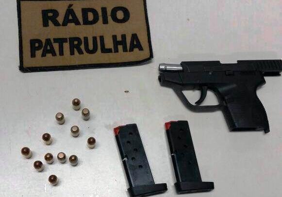 PRISÃO DE HOMEM POR PORTE ILEGAL DE ARMA DE FOGO NA EFAPI