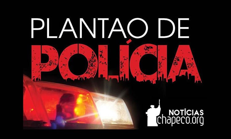 Dois são presos após tentarem atropelar policial em Chapecó